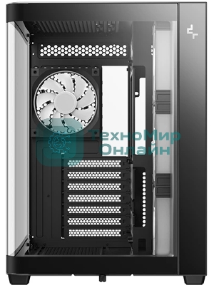 Корпус DeepCool CG530U 4F Black, Midi-Tower, чёрный, 4 x 120 мм