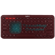 Клавиатура беспроводная Logitech K380 (920-007655) красный
