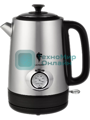 Чайник электрический LEONORD LE-1516 1.7 л, стальной