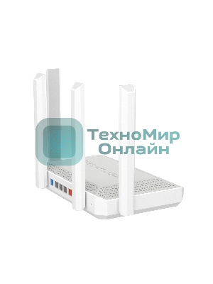 Мультигигабитный интернет-центр Netcraze Giga (NC-1012) с Mesh Wi-Fi 6 AX3000, Smart-коммутатором 1×2.5G/SFP и 4×1G, многофункциональными портами USB 3.0 и 2.0