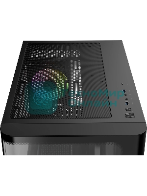 Компьютерный корпус Ocypus Iota C70 BK Curve ARGB Digital (Iota-C70-BKD400CD-GL)