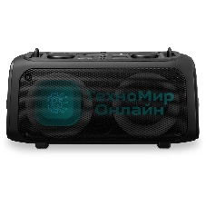 Колонка портативная Hyundai H-PS1030 черный/черный 40 Вт 2.0 BT 10м 3600mAh