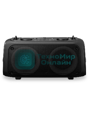 Колонка портативная Hyundai H-PS1030 черный/черный 40 Вт 2.0 BT 10м 3600mAh