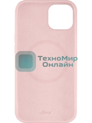 Чехол (клип-кейс) UBEAR Touch Mag Case, для Apple iPhone 13, светло-розовый cs100lr61th-i21m