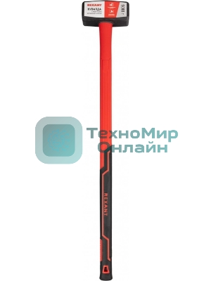 Кувалда Rexant 12-8135 с фибергласовой обрезиненной рукояткой, 5000 г