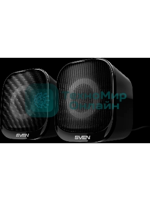 Акустическая система 2.0 АС SVEN G345, черный, (10 Вт, RGB, питание USB, Bluetooth)