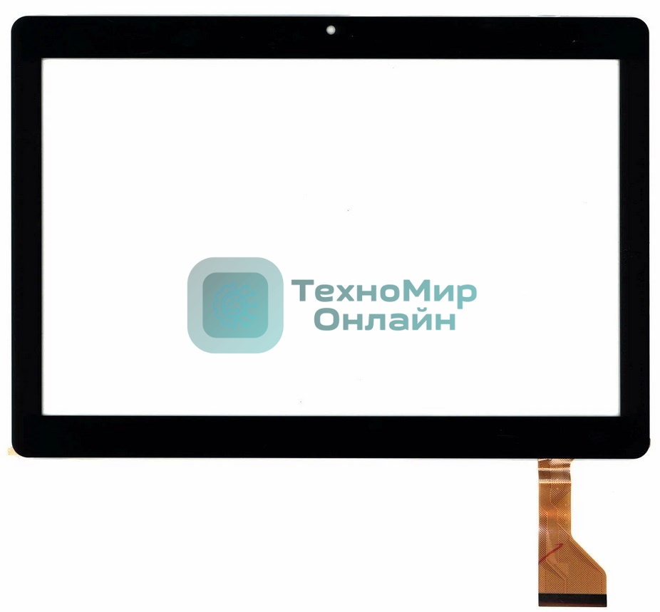 Сенсорное стекло (тачскрин) Turbopad 1015 (2019), черное