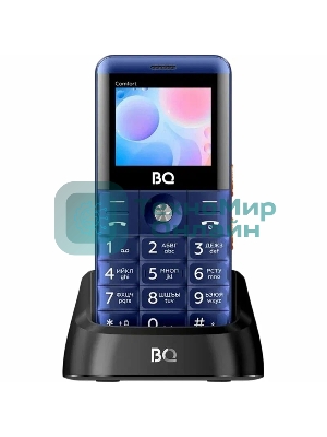 Мобильный телефон BQ 2006 Comfort синий/черный