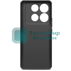 Чехол (клип-кейс) BoraSCO для Infinix Note 40 Silicone Case черный (73182)