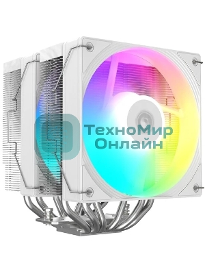Кулер для процессора Cooler ID-Cooling FROZN A620 PRO SE ARGb белый 120мм алюминий+медь 2000rpm 27.2db 4-pin 260W 157мм