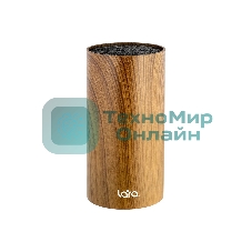 Подставка для ножей универсальная LARA LR05-103 Wood круглая Soft touch 110×225