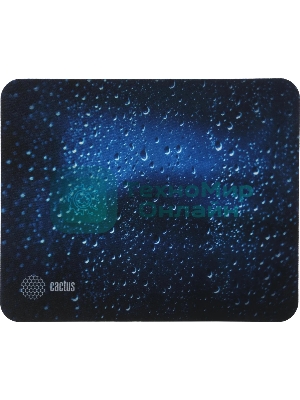 Коврик для мыши Cactus Water Drops 220x180x2мм (CS-MPC-P05XS)