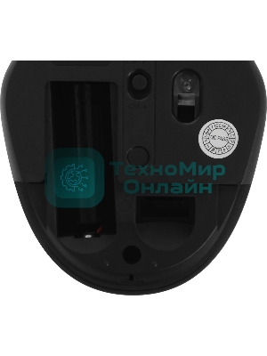 Мышь беспроводная Defender Feam MM-296 черный, 1600 dpi, радиоканал, USB, кнопки - 4