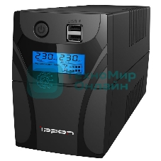Источник бесперебойного питания Ippon Back Power Pro II 600 360Вт 600ВА черный