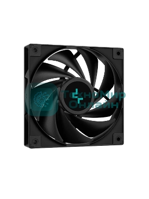 Кулер для процессора DEEPCOOL AG620 черный, 120 мм, алюминий/медь, 1850 об/мин, 29.4 дБ, 4 pin, 260 Вт, 157 мм