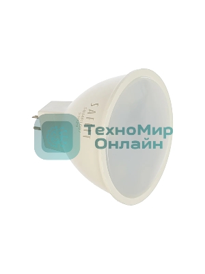 Лампа светодиодная SAFFIT SBMR1607 (55029) 7 вт 230в GU5.3 дневной