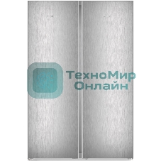 Холодильник Liebherr Комбинация XRFsf 5245-22 001(SFNsfd 5247-22 001 + SRBsfc 5220-22 001) серебристый двухкамерный 377/262л морозилка сбоку, Side by Side