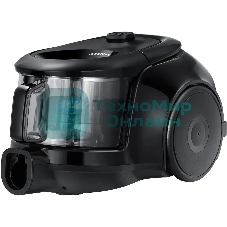 Пылесос Samsung VC18M2150SG/EV серый/черный, 380/1800 Вт, уборка сухая, пылесборник контейнер 1.5 л