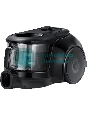 Пылесос Samsung VC18M2150SG/EV серый/черный, 380/1800 Вт, уборка сухая, пылесборник контейнер 1.5 л
