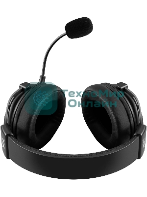 Гарнитура Defender Flux чёрный, проводная, подсветка