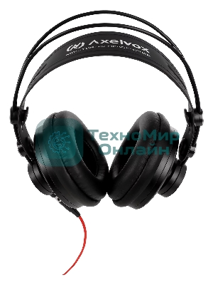 Проводные наушники Axelvox AX81 черный, полноформатные