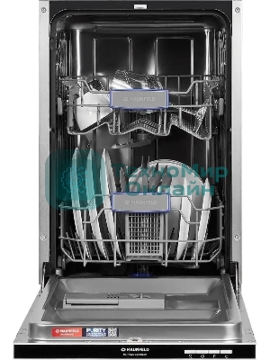 Встраиваемая посудомоечная машина Maunfeld MLP-082D Light Beam, серебристый, 44.8 см, 9 компл., 49 дБ, класс A++