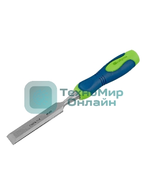 Долото-стамеска Сибртех, 20 мм, двухкомпонентная рукоятка