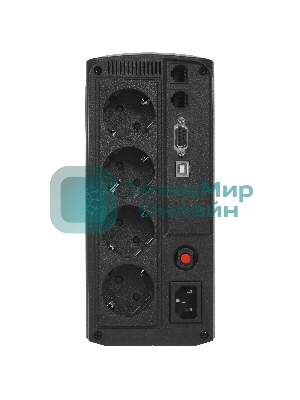 Источник бесперебойного питания CyberPower VP1000ELCD/1000 ВА/550 Вт/USB/RS-232/RJ-11/RJ-45/4 х CEE 7 (евророзетка)
