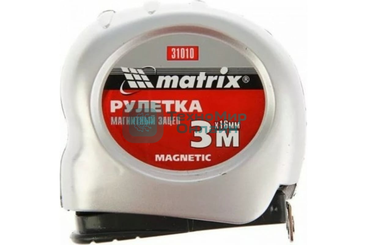 Рулетка Matrix magnetic 3мх16мм магнитный зацеп