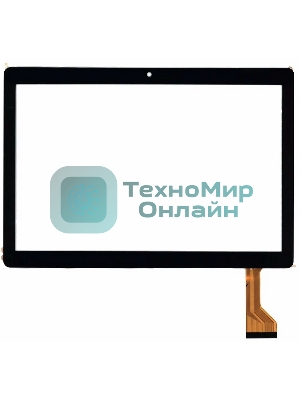 Сенсорное стекло (тачскрин) TurboPad 1015 3G, черное