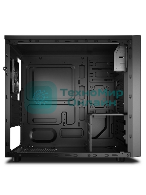 Компьютерный корпус MiniTower Deepcool MATREXX 30 SI черный mATX без БП (DP-MATX-MATREXX30-SI)