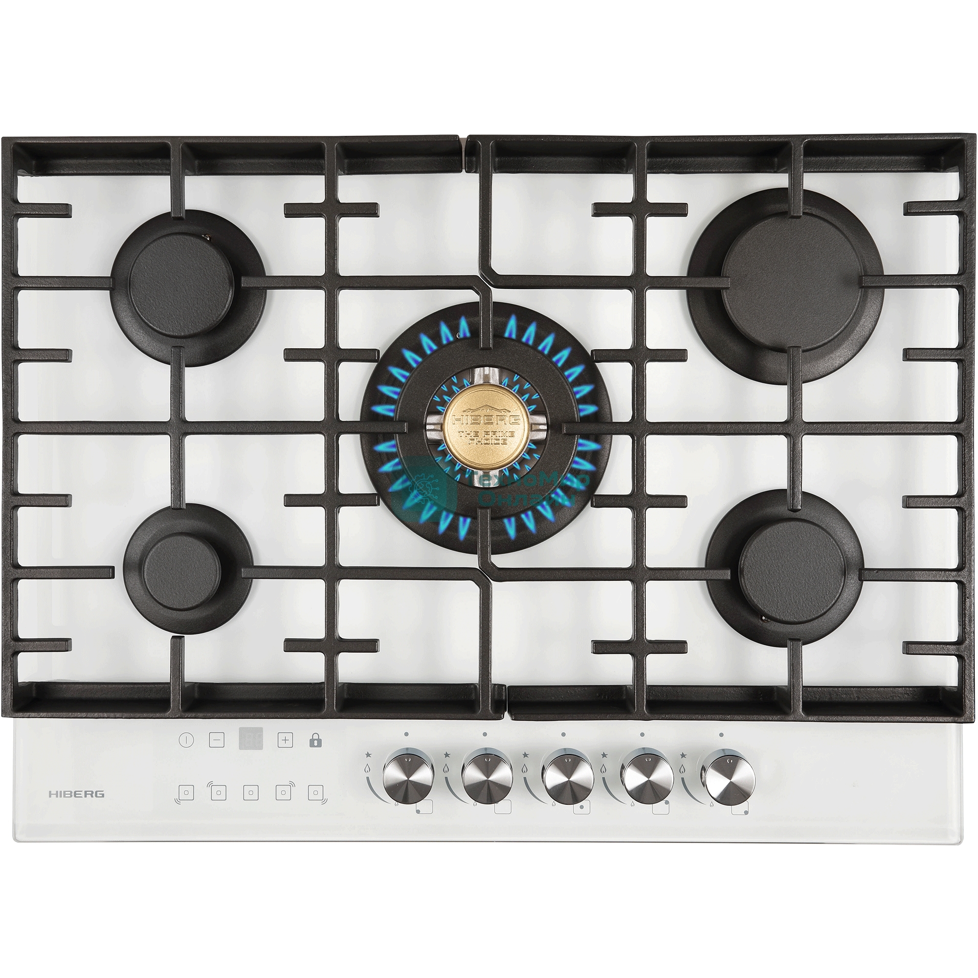 Варочная поверхность HIBERG VM 7155 W, белый