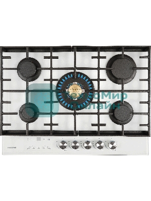 Варочная поверхность HIBERG VM 7155 W, белый