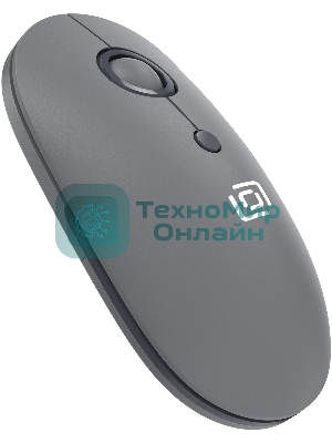 Мышь беспроводная Oklick 408MW графитовый, 1600 dpi, радиоканал, USB, кнопки - 4