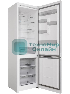 Холодильник Hotpoint HT 7201I W O3 белый двухкамерный 239/83л морозилка снизу, No Frost