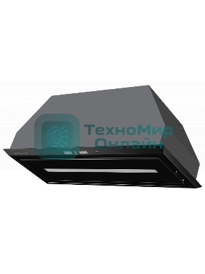 Вытяжка встраиваемая Kuppersberg Inbox 73 B черный управление: кнопочное (1 мотор)