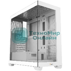 Компьютерный корпус Case Ocypus Gamma C72 WH ATX/win/white/no PSU/Tempered Glass