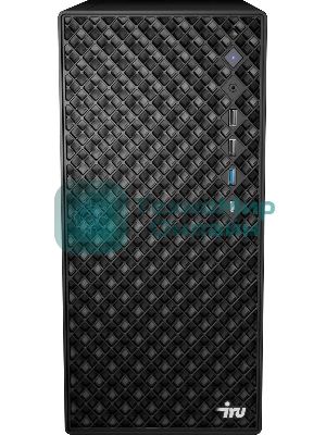 Компьютер IRU Tactio 520B6SB MT Ryzen 5 8600G (4.3) 32Gb SSD 512Gb RGr FreeDOS 2.5xGbitEth 450W черный (RUS) (2116633)