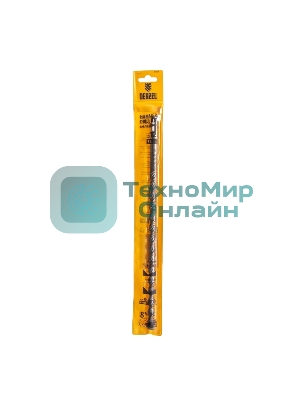 Бур по бетону Denzel двойная спираль, Cobalt W-tip, 12x310 мм, SDS PLUS
