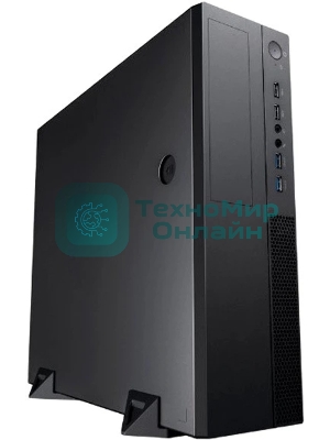 Компьютерный корпус Slim Case Powerman EL510 Black PM-300ATX U3.0*2+U2*2+A(HD): fan 9см; intrusion switch