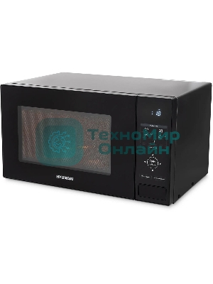 Микроволновая печь Hyundai HYM-D3038 черный, 23 л, 700 Вт, переключатели - сенсор
