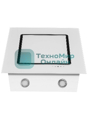 Вытяжка наклонная Elikor Оникс 60П-1000-Е4Д белый, 60 см, 1000 куб. м/ч, 54 дБ