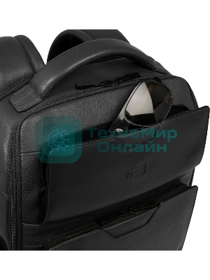 Рюкзак мужской Piquadro Ael CA6923S142/N черный кожа