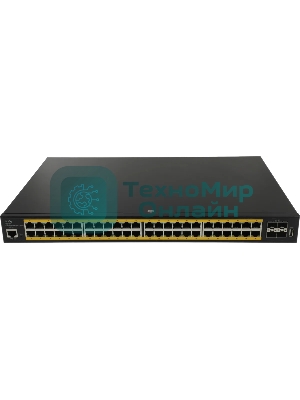 Коммутатор Cudy GS2048PS4-720W, 48×1 Гбит/с, 4×10 Гбит/с SFP+