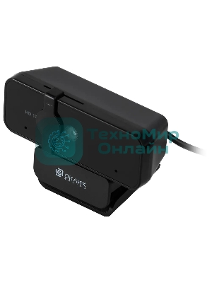 Веб-камера OKLICK OK-C21FH 1920x1080, 30 кадр/с, USB, микрофон (шумоподавление), крепление на мониторе