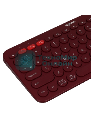 Клавиатура беспроводная Logitech K380 (920-007655) красный