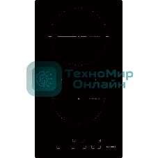 Индукционная варочная панель Hyundai HHI 3710 BG независимая, черный