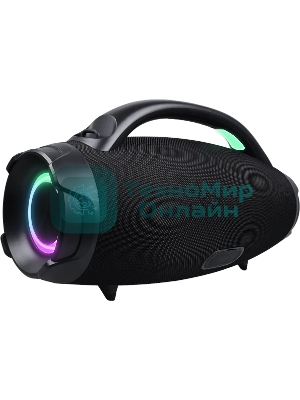 Колонка портативная Ural Урал ТТ М6+ черный/черный 110W 1.1 BT/3.5Jack/USB-C 10м 8000mAh