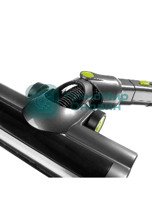 Пылесос вертикальный BRAYER BR4262 черный/желтый, питание от аккумулятора, 180 Вт, уборка сухая, пылесборник 1 л