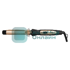 Щипцы для завивки волос BBK BST2501 черный/шампань, 25 мм, 200 °C, 1 режим